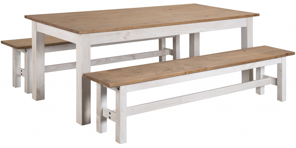 Conjunto Mesa e 2 Bancos